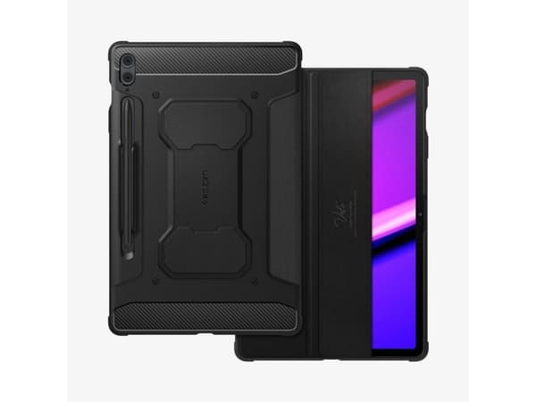 Spigen Rugged Armor Pro, Etui, Samsung, Galaxy Tab S9 FE+, 31,5 cm (12.4")