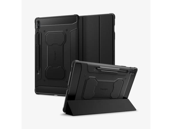 Spigen Rugged Armor Pro, Etui, Samsung, Galaxy Tab S9 FE+, 31,5 cm (12.4")