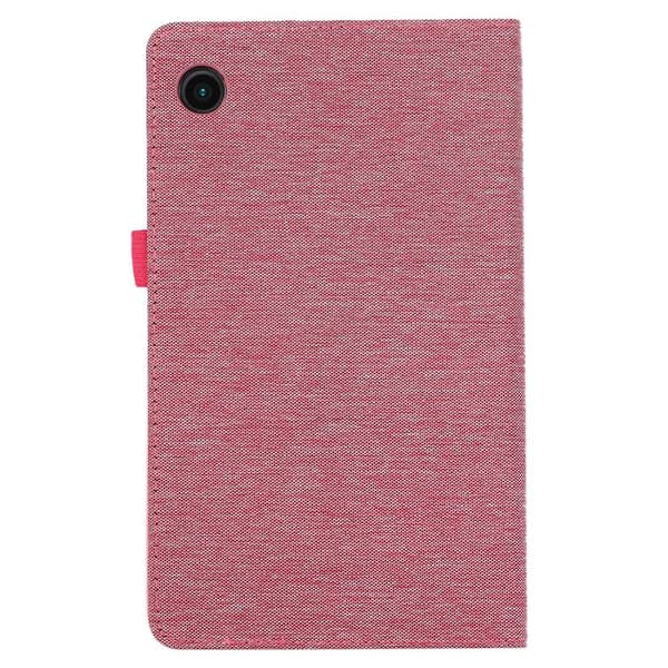 Samsung Galaxy Tab A9+ Vikbart fodral korthållare Tygtextur