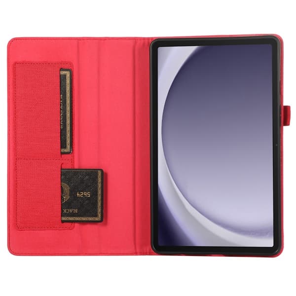 Samsung Galaxy Tab A9+ Tabletetui Dækstofstruktur