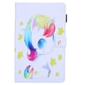 Miniatyrbild 4 av 8: Samsung Galaxy Tab A9 Vikbart fodral korthållare - Baby Horse