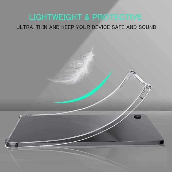 Til Samsung Galaxy Tab A9 Etui TPU cover + Hærdet Glas