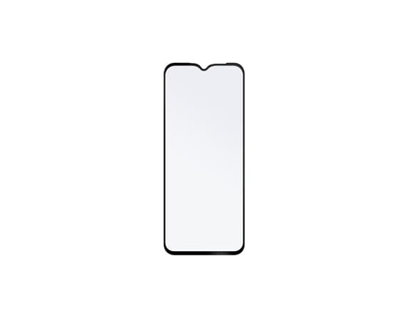 FIXED - Skjermbeskyttelse for mobiltelefon - full deksel - 2.5D - glass - rammefarge svart