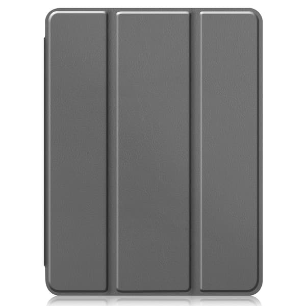 iPad Pro 11 3rd Gen (2021) Fodral Tri-Fold Med Pencil-hållare Grå