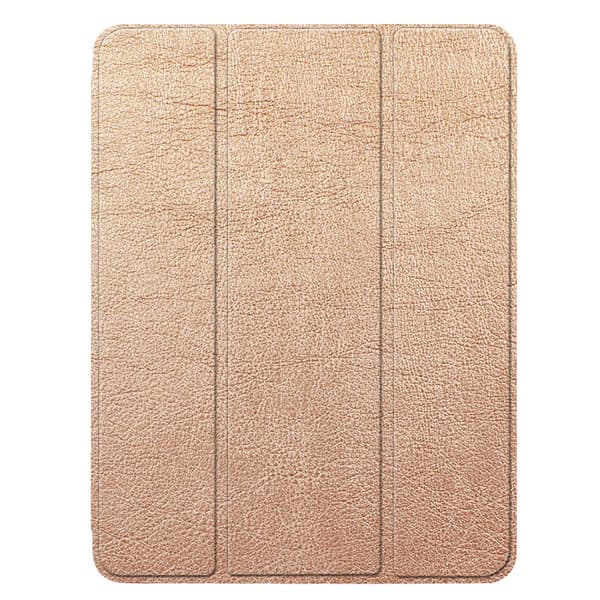 iPad 9.7 5th Gen (2017) Fodral Tri-Fold Med Pencil-hållare Rosa
