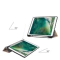 Miniatyrbild 5 av 8: iPad 9.7 6th Gen (2018) Fodral Tri-Fold Med Pencil-hållare Rosa