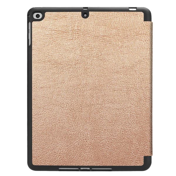 iPad 9.7 6th Gen (2018) Fodral Tri-Fold Med Pencil-hållare Rosa