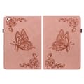 Miniatyrbild 5 av 5: Läderfodral iPad Air 2 9.7 (2014) Fjärilar Rosa
