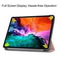 Miniatyrbild 4 av 7: iPad Pro 12.9 6th Gen (2022) Fodral Tri-fold Rosa