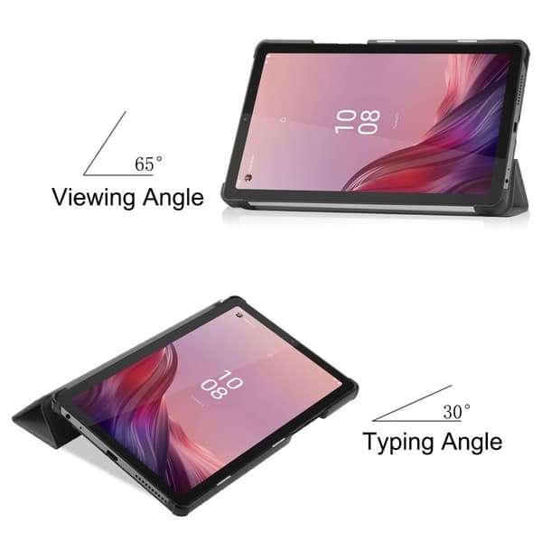 Tri-fold Fodral till Lenovo Tab M9 - Grå