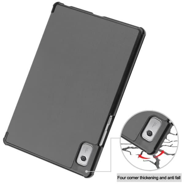 Tri-fold Fodral till Lenovo Tab M9 - Grå