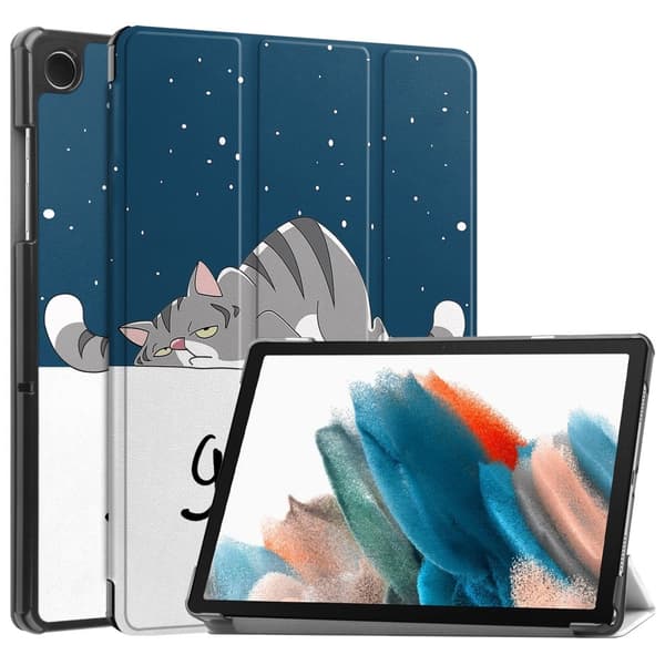 Trifoldet stativetui til Samsung Galaxy Tab A9+ 11" - Cat