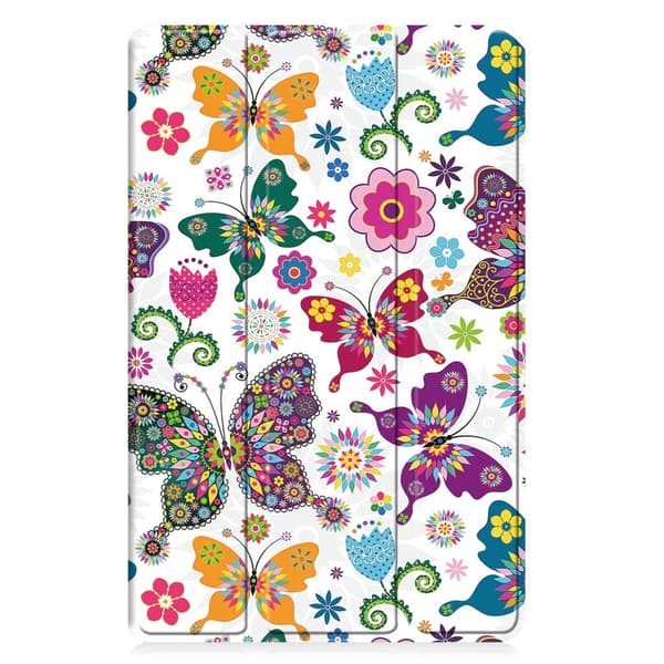 Trifoldet stativetui til Samsung Galaxy Tab A9 8.7" - Butterflies