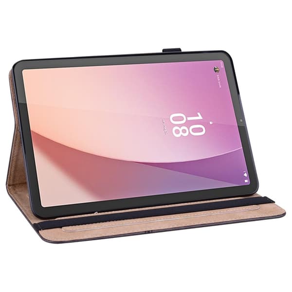 Til Lenovo Tab M9 Sammenleggbart Veske - Svart