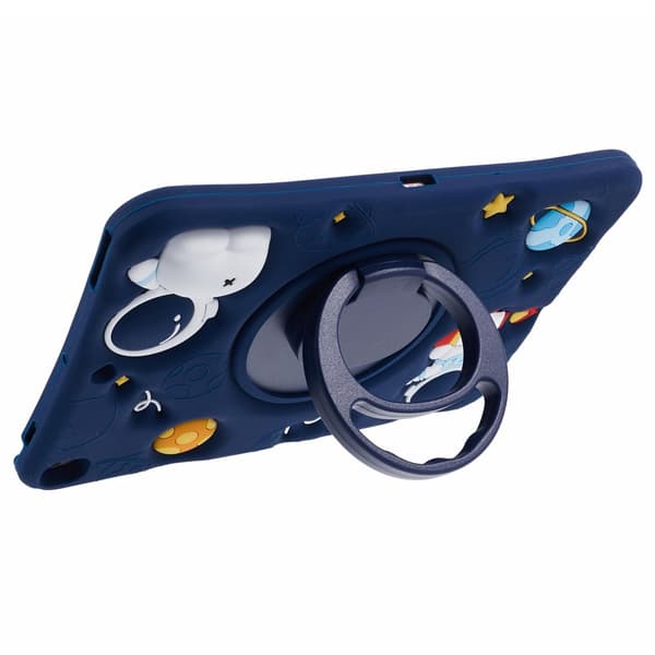 iPad 10.2 7th Gen (2019) Skal Astronaut Med Ställ Blå