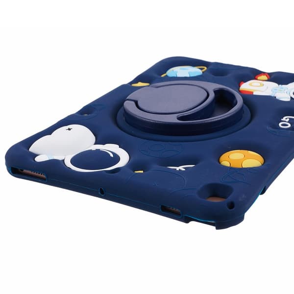 iPad 10.2 7th Gen (2019) Skal Astronaut Med Ställ Blå
