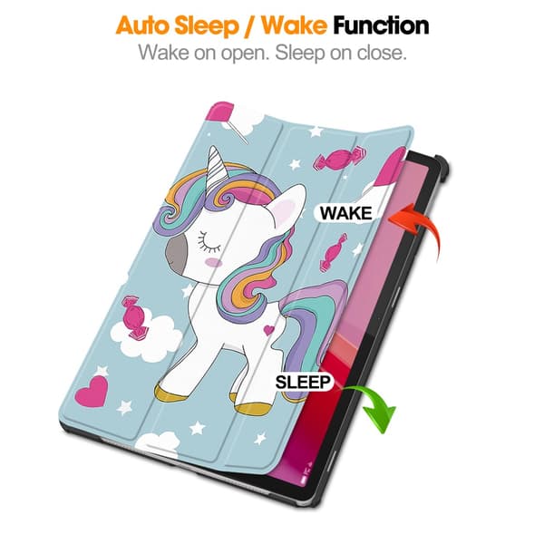 Lenovo Tab M11 Fodral Tri-fold Unicorn