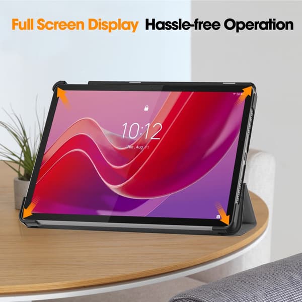 Lenovo Tab M11 Fodral Tri-fold Grå