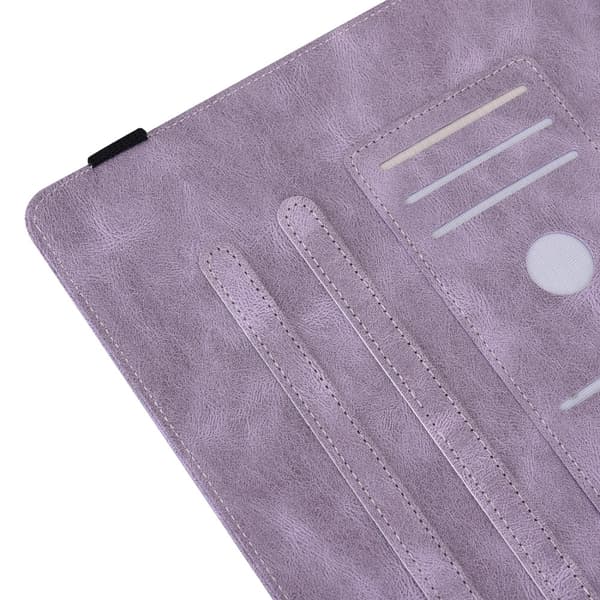 Läderfodral Lenovo Tab M11 Fjärilar Lila