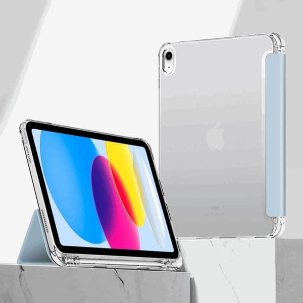 Tech-Protect iPad 10.9 (2022) Fodral Hybrid - Sky Blå