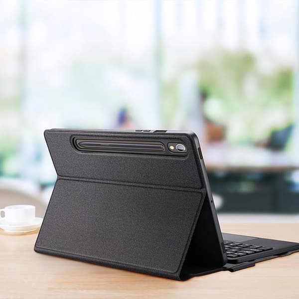Dux Ducis Galaxy Tab S9 Ultra English Keyboard Skal TK Series - Svart