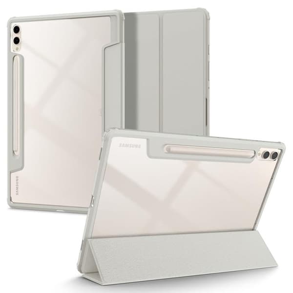 Spigen Galaxy Tab S9 Plus Fodral Ultra Hybrid Pro - Grå