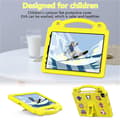 Miniatyrbild 7 av 8: iPad Pro 11 (2018/2020/2021/2022) Skal EVA Kickstand Shockproof - Gul