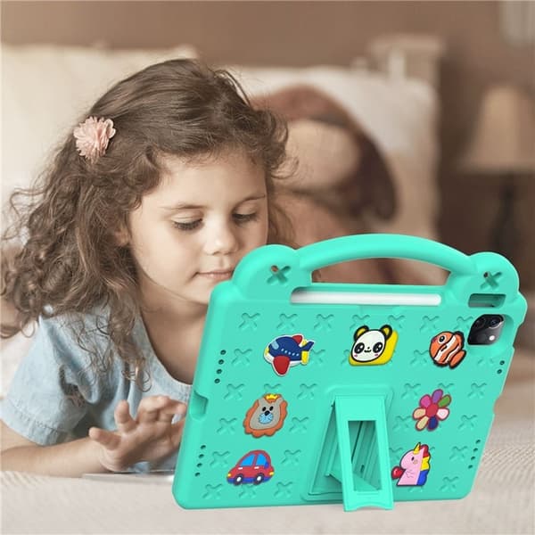 iPad Pro 11 (2018/2020/2021/2022) Skal EVA Kickstand Shockproof - Grön