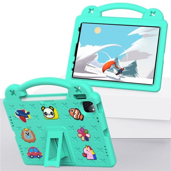 iPad Pro 11 (2018/2020/2021/2022) Skal EVA Kickstand Shockproof - Grön