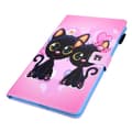 Miniatyrbild 4 av 8: Samsung Galaxy Tab A9 Vikbart fodral korthållare - Cats