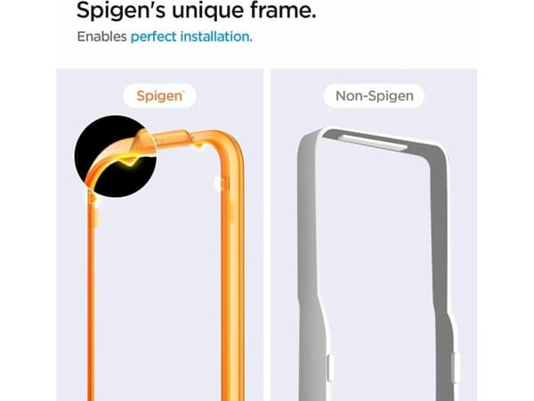 Spigen GLAS.tR AlignMaster, Samsung, Galaxy A35 5G (2024), naarmuuntumaton, läpinäkyvä, 2 kpl