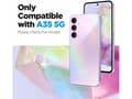 Pikkukuva 2 / 5: Spigen GLAS.tR AlignMaster, Samsung, Galaxy A35 5G (2024), naarmuuntumaton, läpinäkyvä, 2 kpl