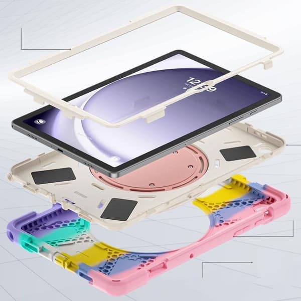 Tech-Protect Galaxy Tab A9 Plus Fodral X-Armor - Navy/Lime