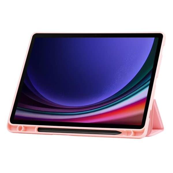 Tech-Protect Galaxy Tab S9 FE Fodral med plats för pennna - Rosa