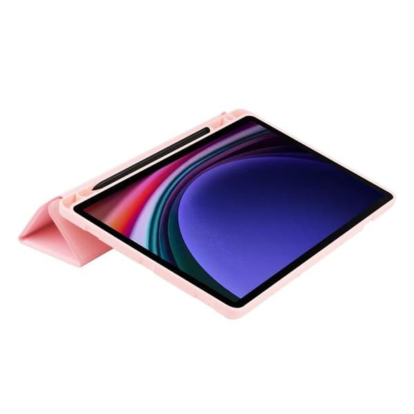 Tech-Protect Galaxy Tab S9 FE Fodral med plats för pennna - Rosa