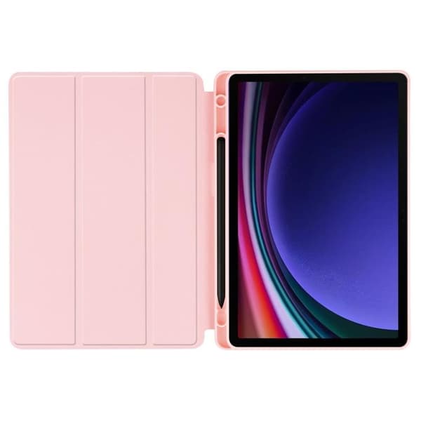 Tech-Protect Galaxy Tab S9 FE Fodral med plats för pennna - Rosa