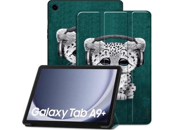 Etui na tablet Tech-Protect TECH-PROTECT SMARTCASE GALAXY TAB A9+ PLUS 11.0 X210 / X215 / X216 SAD CAT