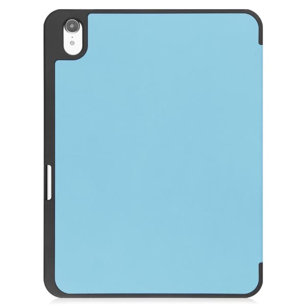 iPad 10.9 10th Gen (2022) Fodral Tri-Fold Med Pencil-hållare Blå