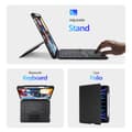 Miniatyrbild 5 av 9: Dux Ducis Bluetooth-tangentbord Fodral iPad Air 10.9 4th Gen (2020) Svart