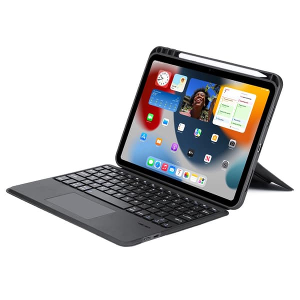 Dux Ducis Bluetooth-tangentbord Fodral iPad 10.9 10th Gen (2022) Svart