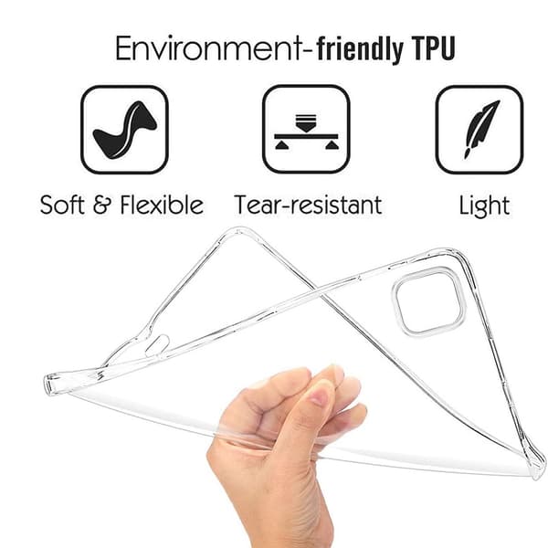 Skal iPad Pro 12.9 5th Gen (2021) TPU Transparent