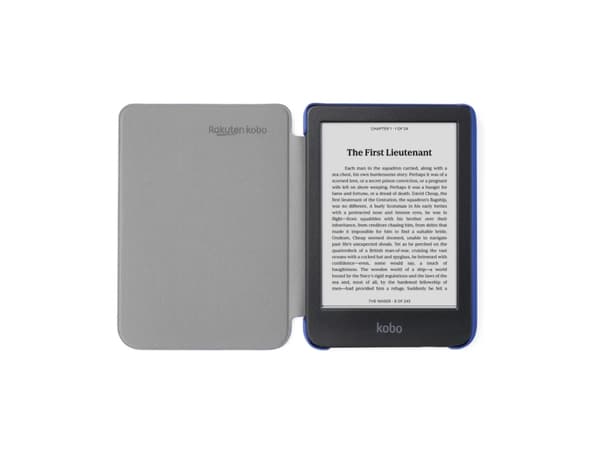 Kobo Clara SleepCover - Vikbart fodral för eBook-läsare - koboltblå - för Kobo Clara Colour