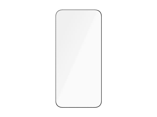 PanzerGlass Ceramic Protection - Skjermbeskyttelse for mobiltelefon - ultravid passform m. EasyAligner - glass - rammefarge svart - for Apple iPhone