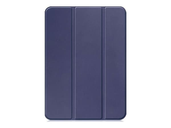 CoreParts - Lommebok for nettbrett - tri-fold caster, with auto-wake function - polyuretanlær - blå - for Apple 10.9-inch iPad Wi-Fi (10. generasjon)