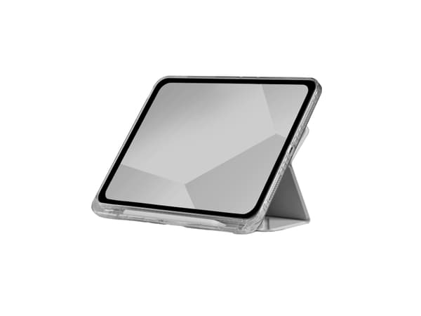 STM Goods Opp Tablet-cover Apple iPad 10.9 (Gen.10, 2022) 27,7 cm (10,9) Book Cover Grå, Transparent Sort