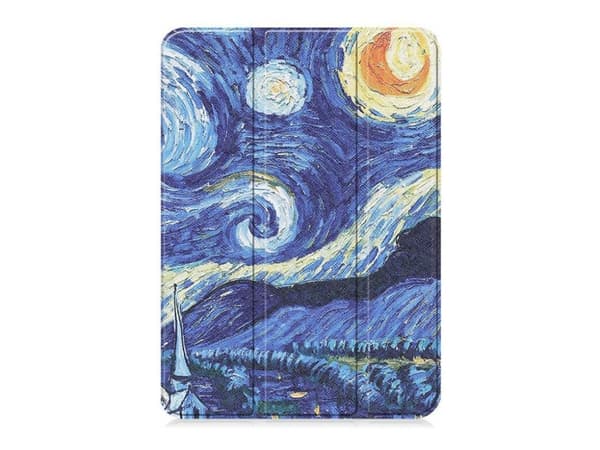 CoreParts - Lommebok for nettbrett - tri-fold caster, with auto-wake function - polyuretanlær - starry sky style - for Apple 10.9-inch iPad Wi-Fi (10