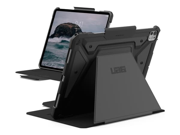 UAG - Lommebok for nettbrett - robust - polyuretan (PU) - svart - for Apple 13-inch iPad Pro M4 Wi-Fi, M4 Wi-Fi + Cellular