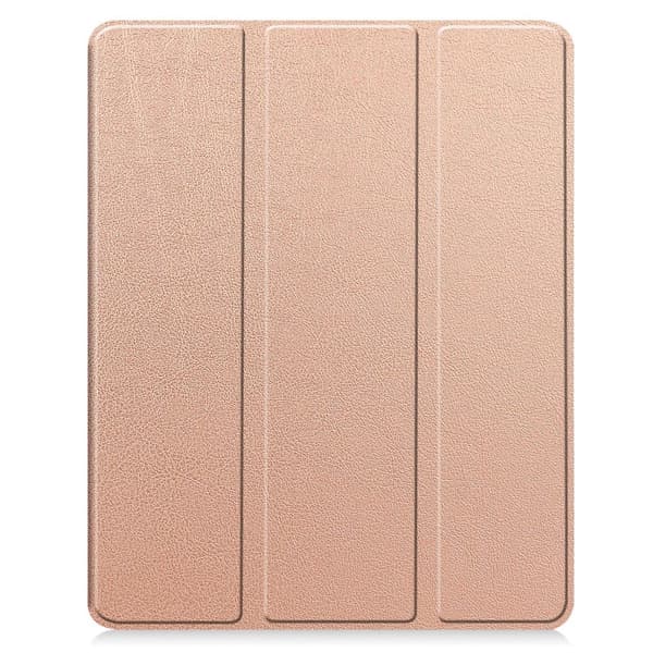 Till iPad Air 13 (2024) Slim fit tri-fold fodral Pennfack - RoseGold
