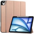 Miniatyrbild 1 av 6: Till iPad Air 13 (2024) Slim fit tri-fold fodral Pennfack - RoseGold