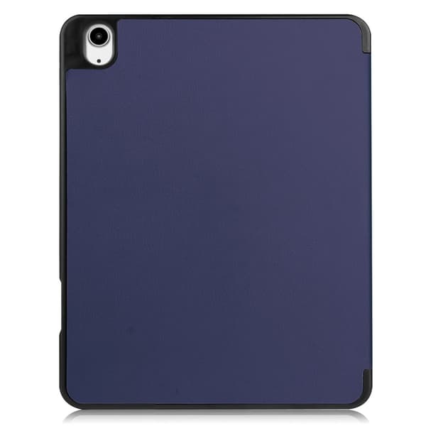 Til iPad Air 13 (2024) Slim Fit Tri-Foldbart Etui Pennebrett - Mørkeblå